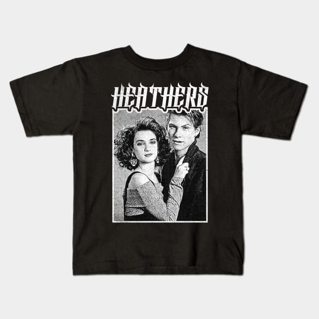 Heathers †† Cult Movie 80s Aesthetic Design Kids T-Shirt by unknown_pleasures